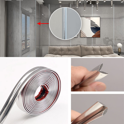 Silver decorative trim selection