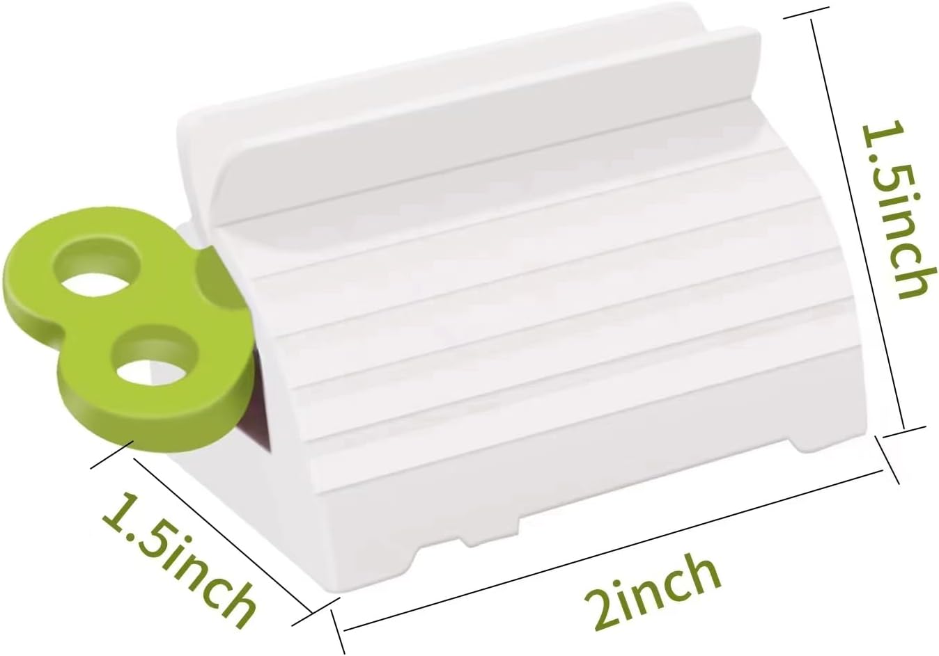 6 Pack Toothpaste Squeezer, Toothpaste Squeezer Rollers .Toothpaste Tube Squeezers Clip Holder Stand Winder