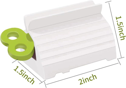 6 Pack Toothpaste Squeezer, Toothpaste Squeezer Rollers .Toothpaste Tube Squeezers Clip Holder Stand Winder