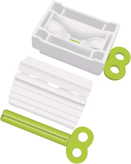6 Pack Toothpaste Squeezer, Toothpaste Squeezer Rollers .Toothpaste Tube Squeezers Clip Holder Stand Winder