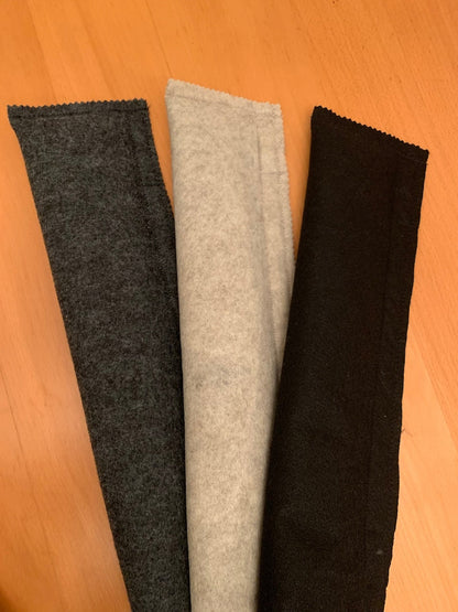 Door Draft Stopper made of Felt fabric with 4 magnets or 4 Adhesive strips; Stay put door draft Ready to use; 36" x 4" or custom made