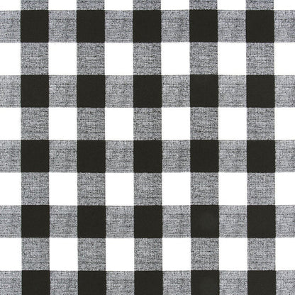 Farmhouse  Buffalo Plaid  Door Draft Stopper. Colors : Black & White. Choose Your Length ( 28”L up to 42”L) Various Colors  *****UNFILLED