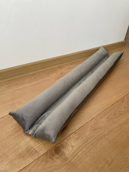 Double Door draft stopper Custom sizes Noise door stopper Velvet door draft stopper Big variety of colors