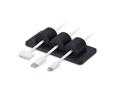 Magnetic Wood Cable Organizer: Desk Cord Management Solution