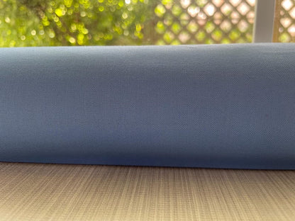 Draft Stopper for Door or Window Cedar Filled Periwinkle Blue