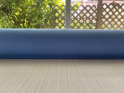 Draft Stopper for Door or Window Cedar Filled Periwinkle Blue