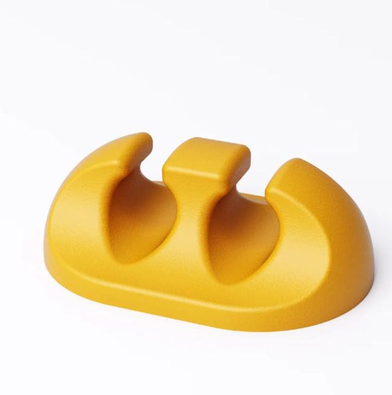 Set of 5 Cable Organizer – Desk Cord Holders, Cable Clips